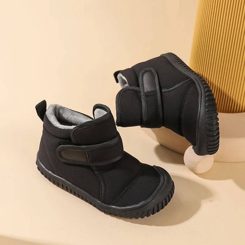 Mädchen Winter Stiefel Kleinkind Kinder Schnee Stiefel Für Jungen Mode Turnschuhe Knöchel Warme Plüsch Kurze Stiefel Casual Baumwolle Schuhe