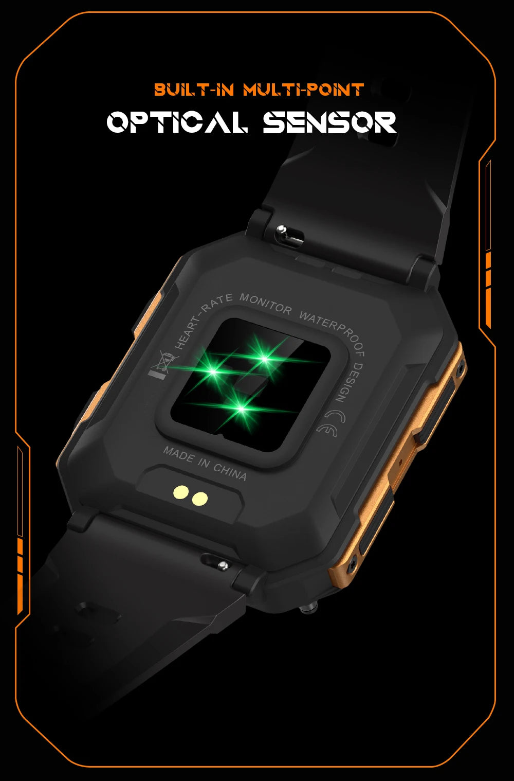 C20Pro Sports Smart Watch Männer Bluetooth Anruf Smartwatch IP68 Wasserdicht Multi Sports Mode Gesundheitsüberwachung Militär Smartwatch