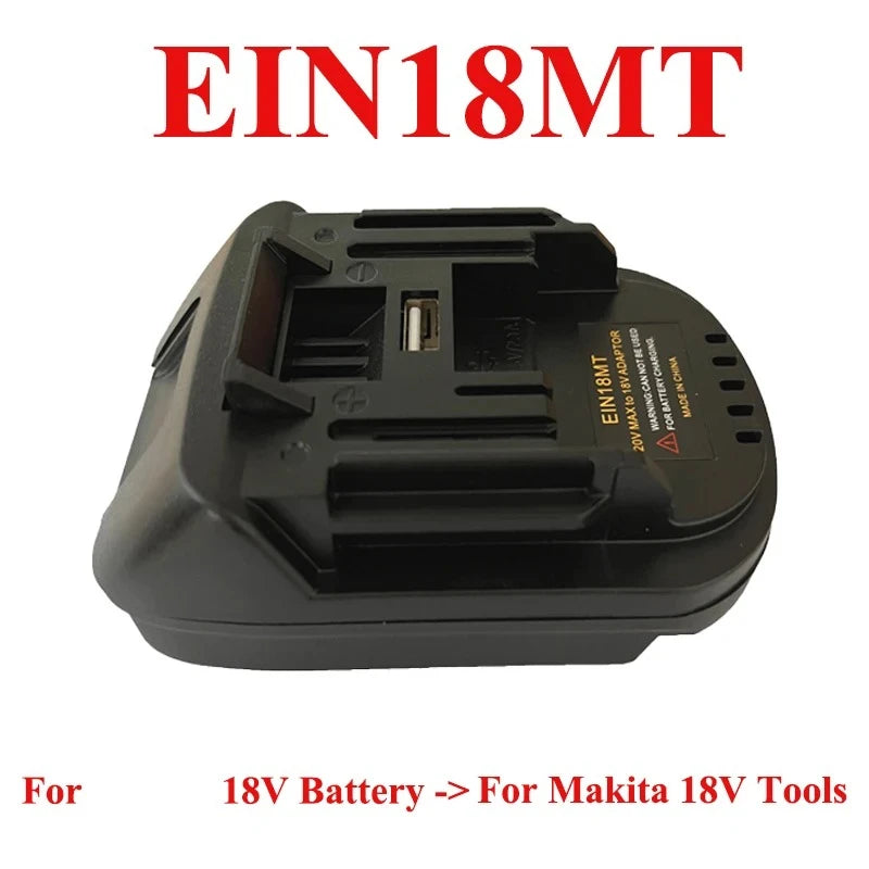 Battery Adapter Converter 18MT Suitable for 18V Li-ion Battery To for Makita 18V Lithium Battery for Makita 18V Tools
