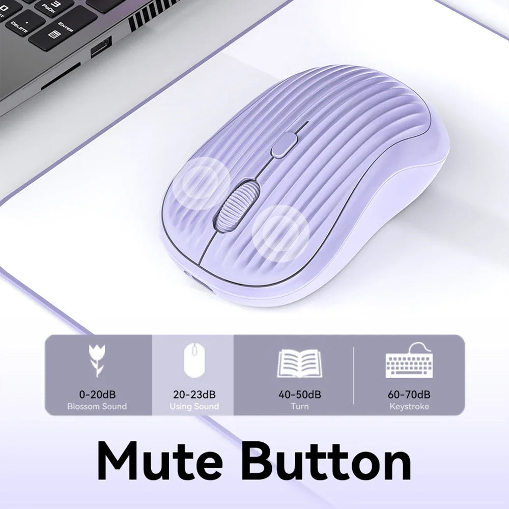 WirelessPro X1 Dual-Modus Maus - 1600 DPI, Type-C, leise