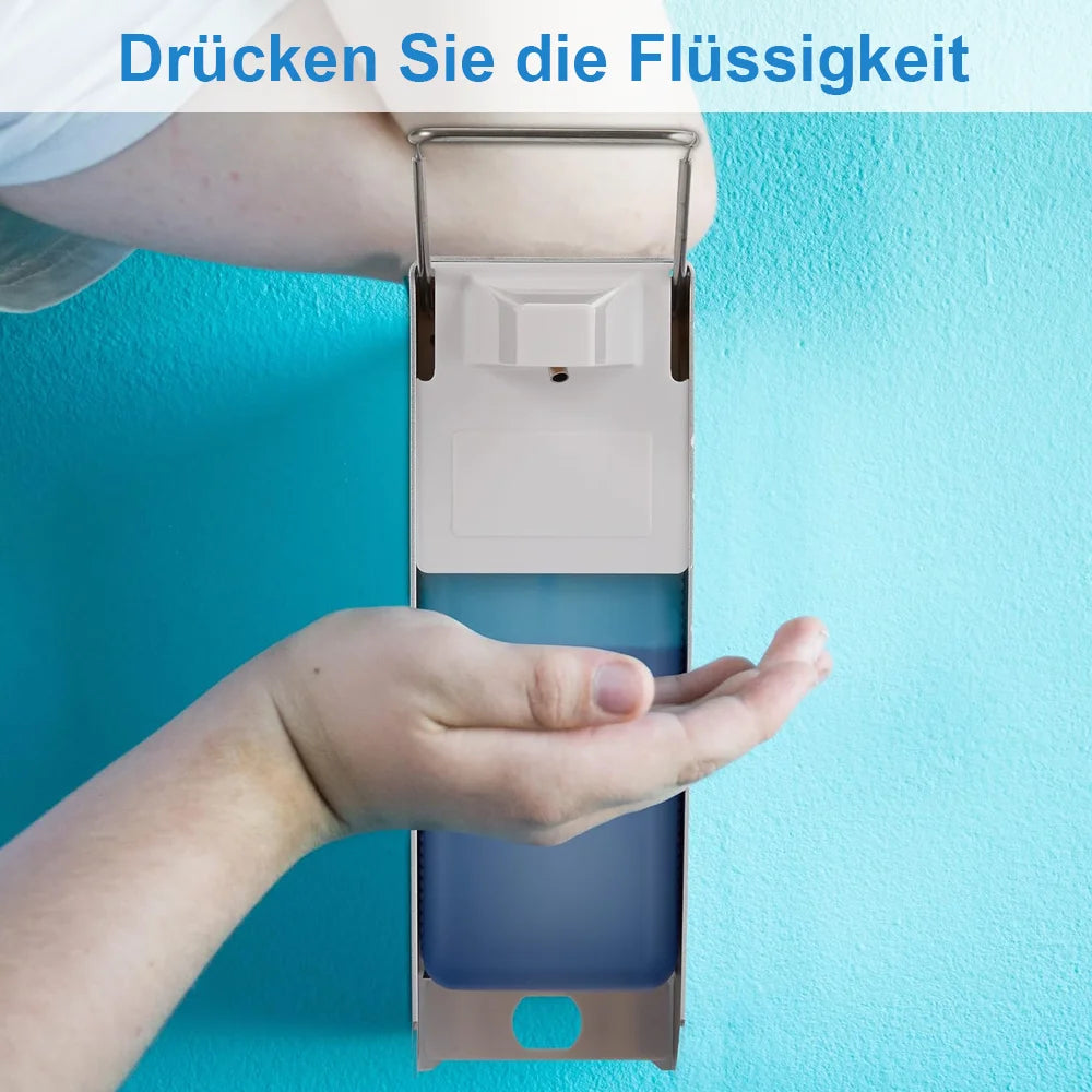 NONE Seifenspender 500 ml Wandhalter Manueller Druckspender