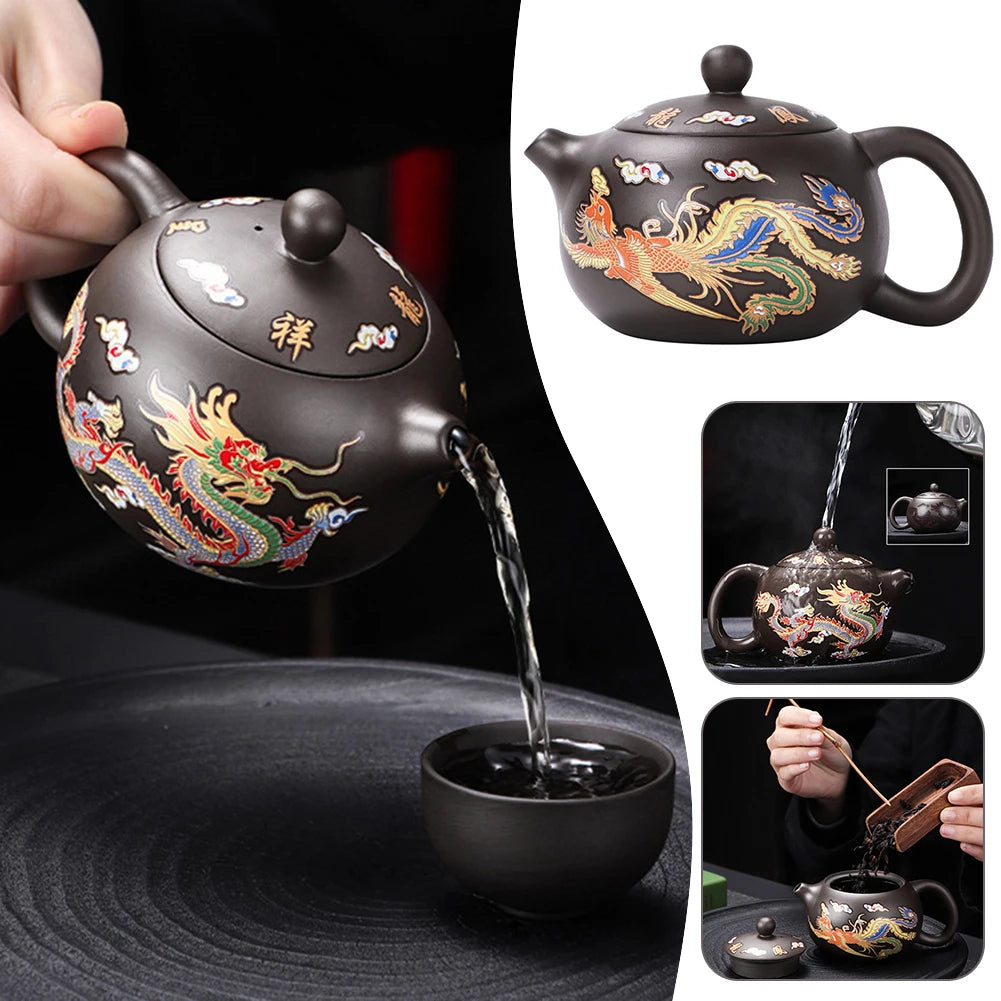 Handmade Farbwechsel Teekanne - 250ml Kungfu Glas Klein