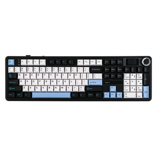 Gaming-Tastatur 2025: EPOMAKER X AULA F108 PRO Full Size 100% ANSI Layout - Hot Swap Wired/2.4GHz/Bluetooth Wireless Mechanical Keyboard RGB Backlight Collection
