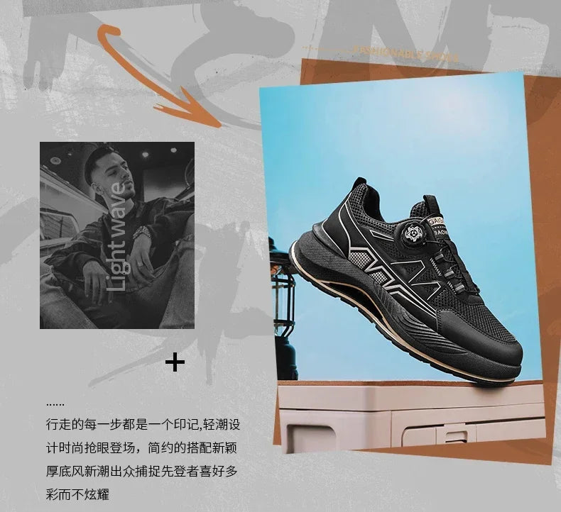 Athletic Sneakers Men Street Style Running Sneakers Casual Sport Shoes For Men New Walking Men's Sneakers Trend Shoes Male