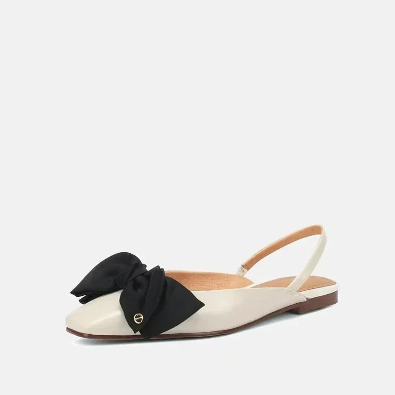 Choice Slip On Sandale Schleife - Geschlossen Flach 1cm