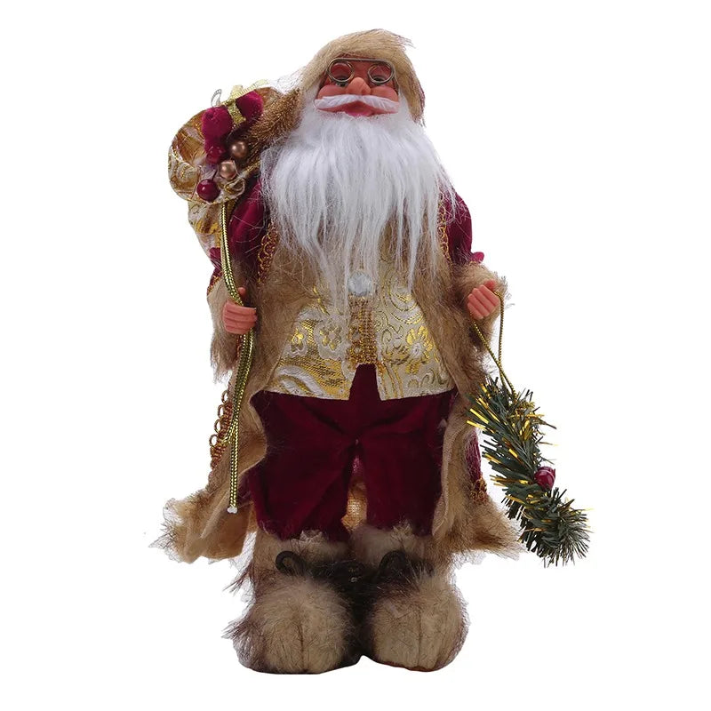Choice Santa Claus Deko 30 cm Höhe - Kunststoff Fenster Ornament