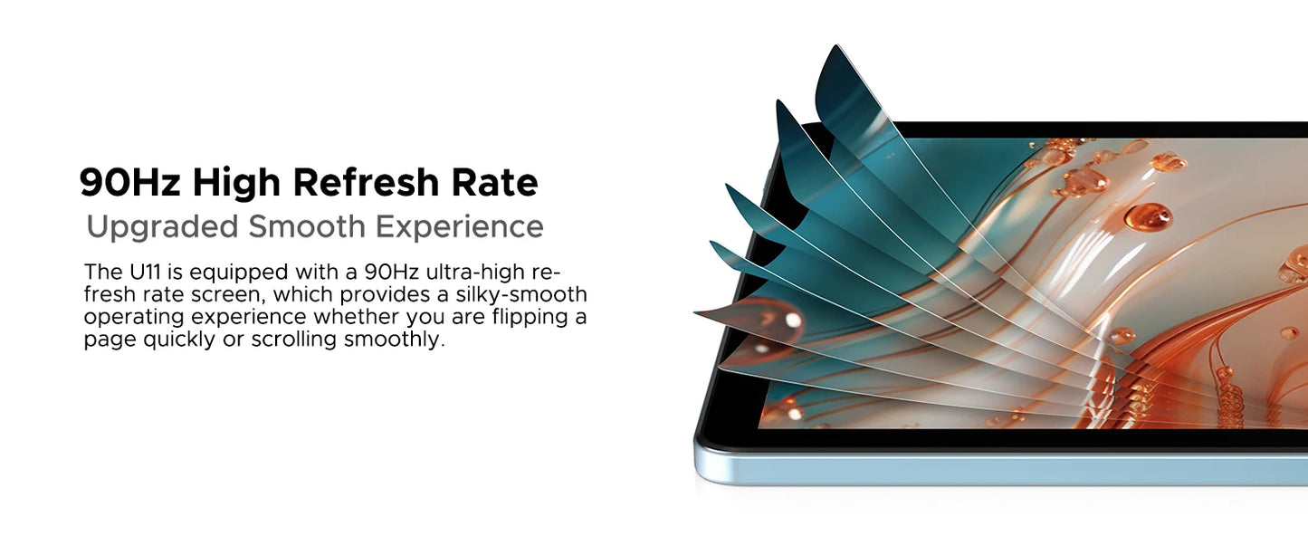 DOOGEE U11 Ultra-Klares 90Hz Display - 11Zoll 4GB RAM 128GB ROM