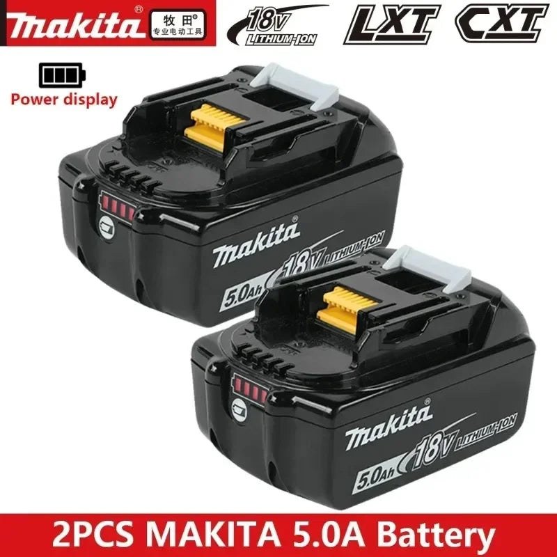 Authentic Makita 18V 6Ah rechargeable power tool battery with LED lithium-ion substitute LXT BL1860B BL1860 BL1850 charger