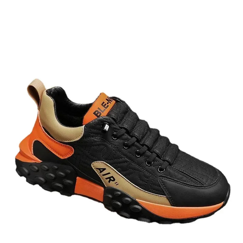 Men Shoes  Cross Border Platform Rubber Men's Sneaker Summer Men Sneakers Non-Slip Male Tennis Shoes Gym Running Sports Shoes