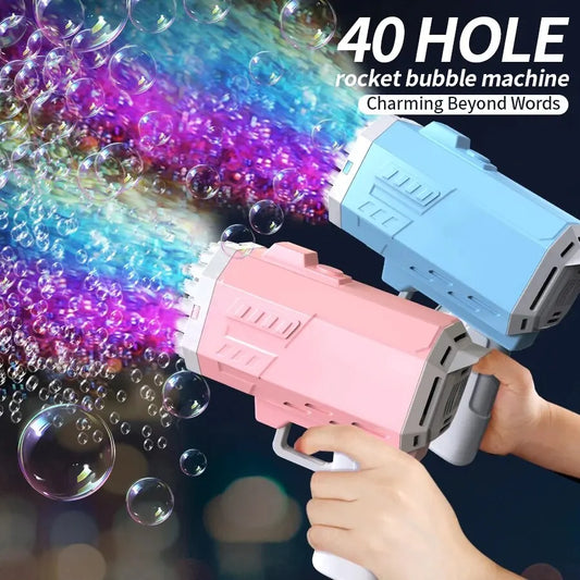 KNYYSECQ Bubblegun Tragbar 40 Löcher - Ohne Batterie