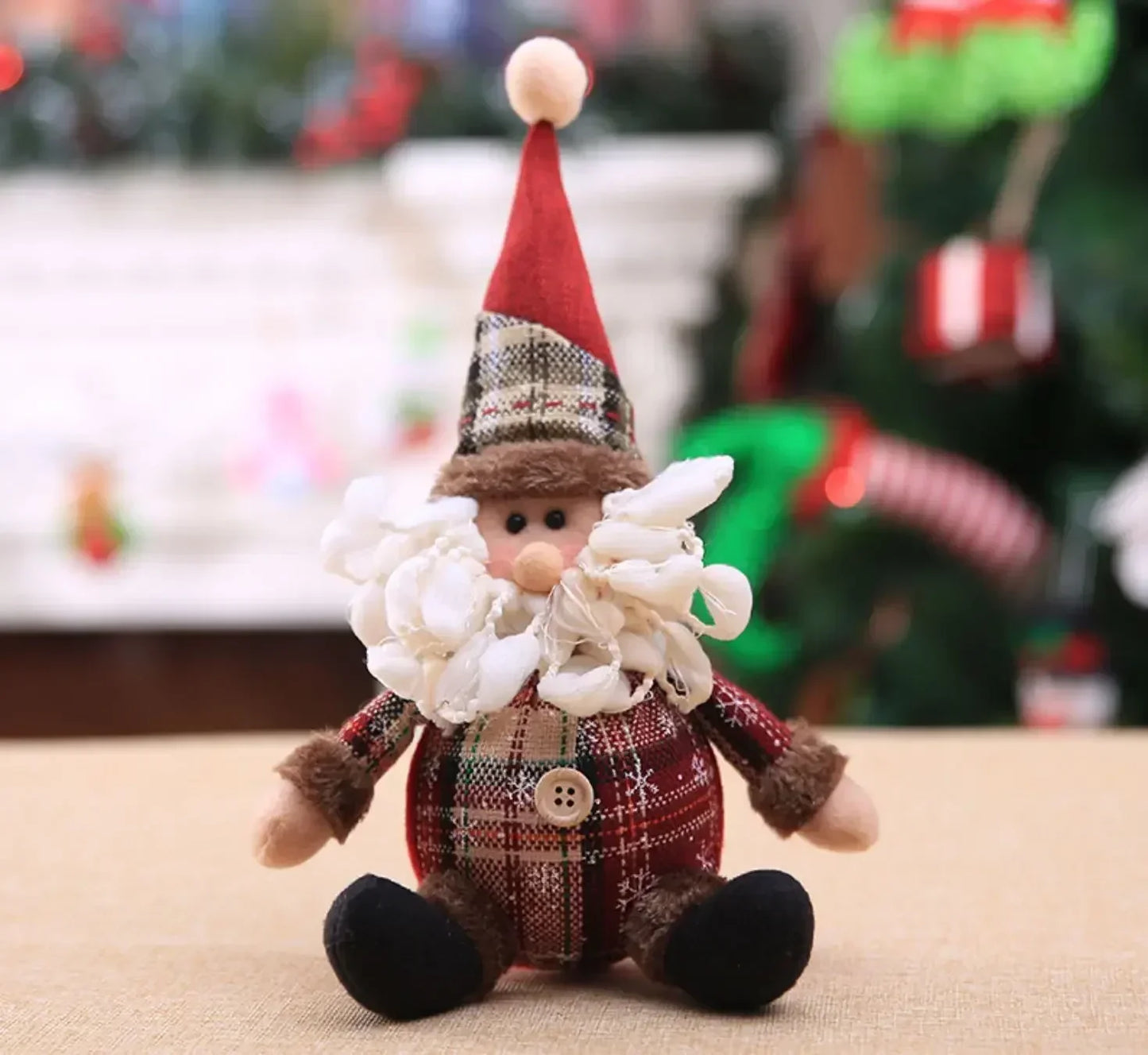 Choice Weihnachtsmannfigur Kuschelig Größe 22 cm Filz