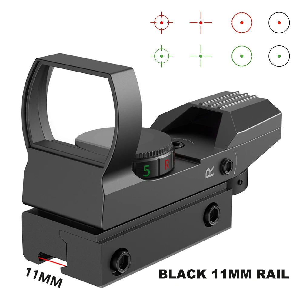 Bestsight Holographisch Rotpunktvisier - 20mm Schiene 6x