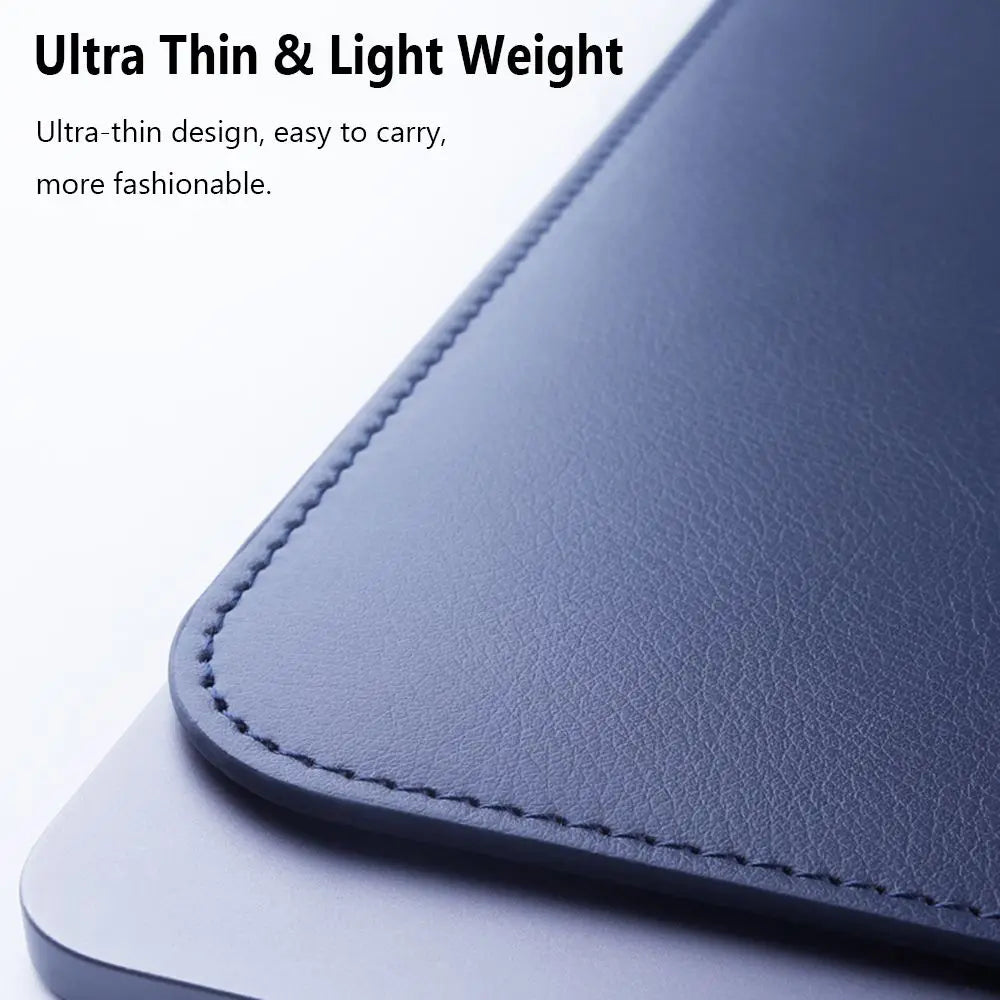 KUMON Slim Ultrabook-Hülle - 11/13/15 Zoll PU-Leder Stand