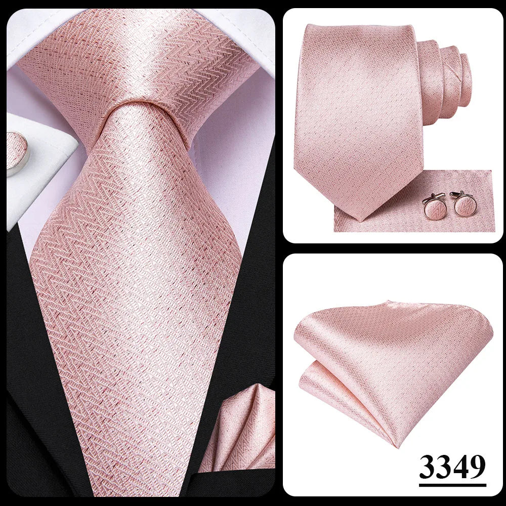 Hi-Tie Seiden-Herren-Krawatten-Set Blumenmuster Gelb Gold Krawatten und Taschentücher Manschettenknöpfe-Set Herren-Hochzeits-Party-Anzug-Mode-Halskrawatte C-3053