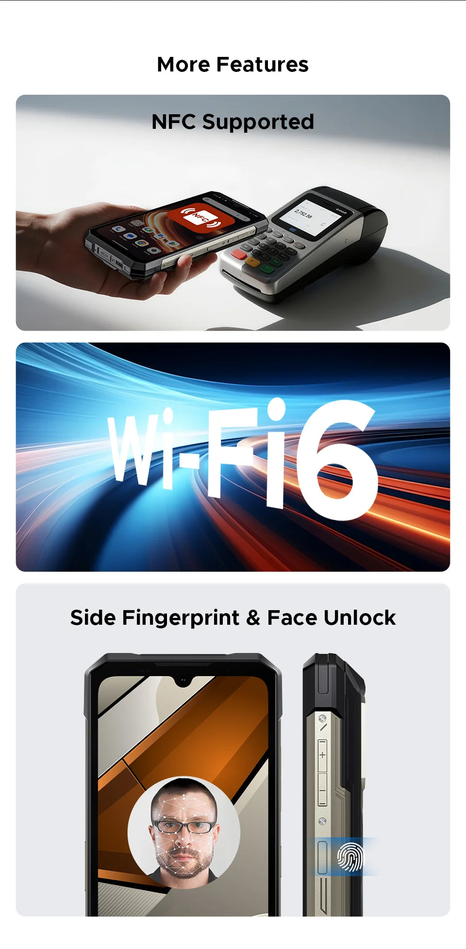 DOOGEE S200 Max Outdoor 5G - 22000 mAh Akku, 66 W, 6,72 Zoll