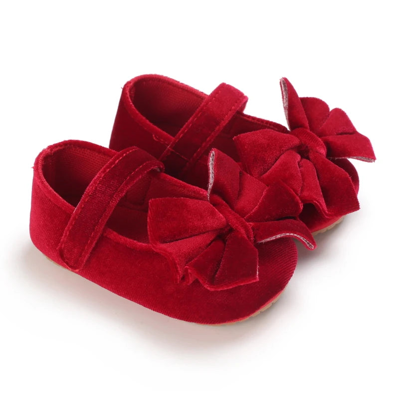 Baby-Prinzessinnen-Schuhe 2025: Flanell Spring-Autumn - First Walker Collection