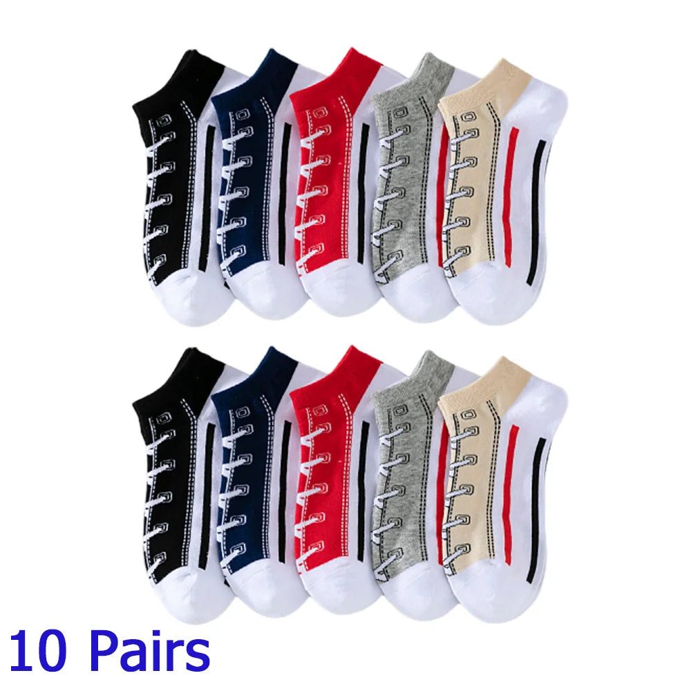 OtherCN 05-8 Unsichtbar No Show Socken - 8 Paar Polyester
