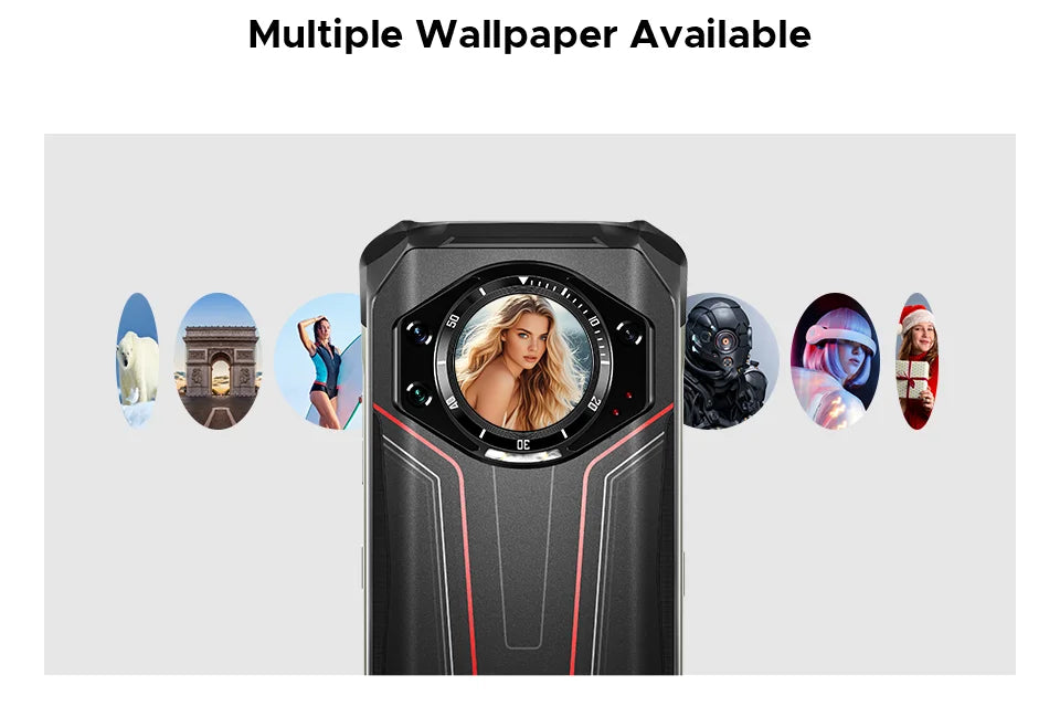 DOOGEE S119 Robustes Smartphone - 10200 mAh Akku, 33W, 6.72 Zoll