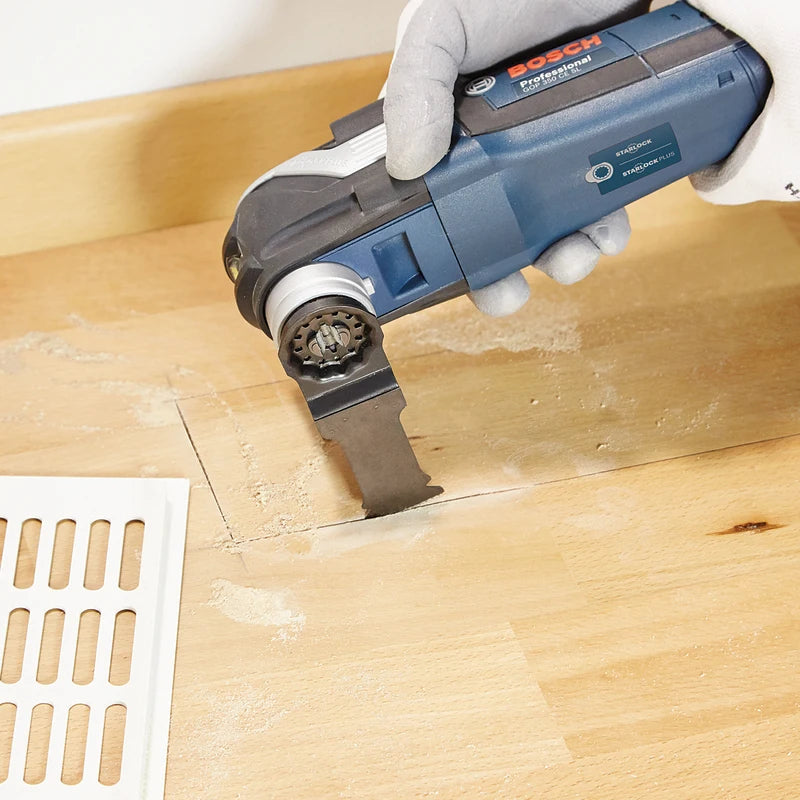 Bosch Starlock Oscillating Saw Blade AIZ 32 BSPB BIM Plunge Cut Saw Blade Hardwood Multitool Saw Blades for GOP12V-28 GOP185-Li