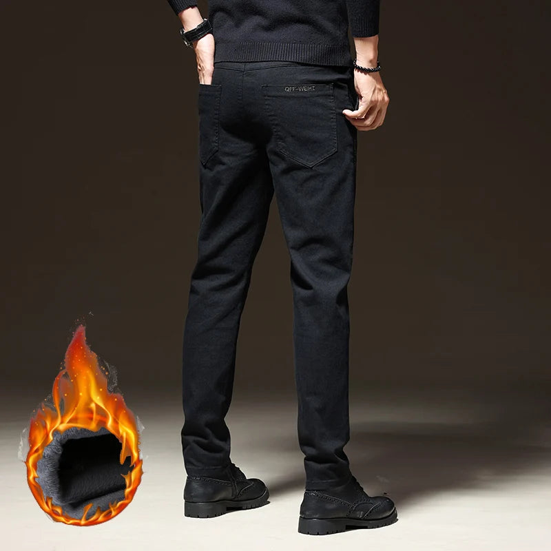 Pantaloni CN Warmfleece - Talie elastică din bumbac, model standard