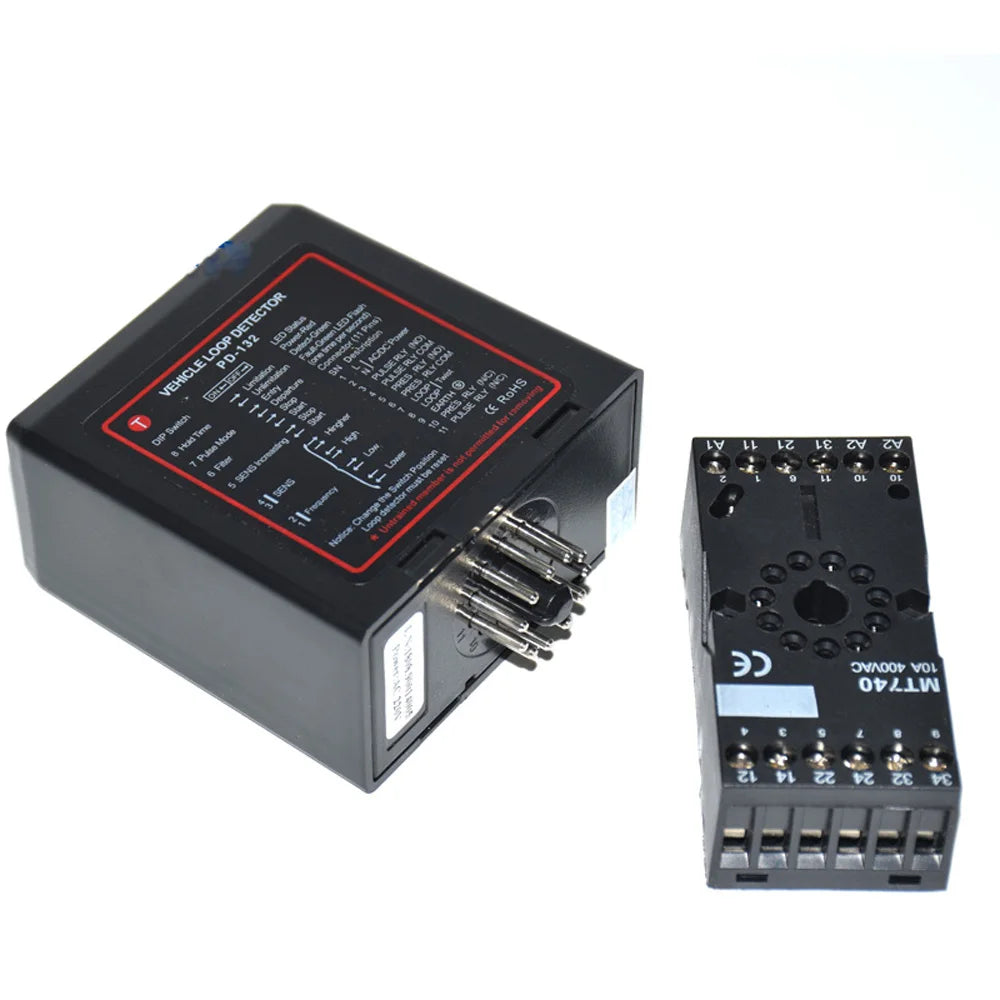 Schrankenantrieb 2025: PD-132 Automatic Gate Opener Barrier Gate - Traffic Inductive Single Channel Loop Vehicle Detector Northtech Compatible Collection