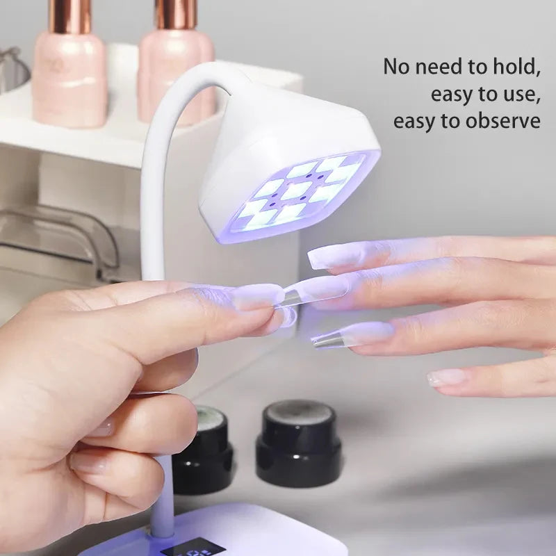 Rechargeable Sun uv Led Nail Lamp Professional uv Light for Gel Nails,Mini Nail Dryer Led uv Light Lamp for Nail Art Salon