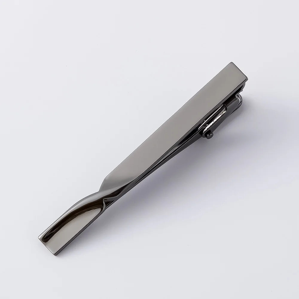 Krawattenklammer 2025: HJUEY 1pc Men's Business Tie Clip Stylish Durable - Tie Bar Regular Ties Perfect Weddings Business Meetings Collection