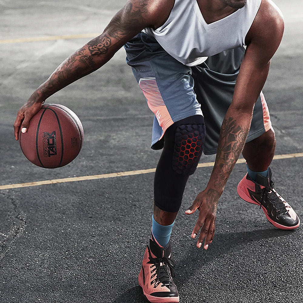 Choice Kompression Knieschützer - Polyester Lang Basketball