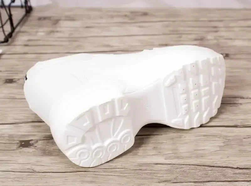 Pantofi sport cu platformă WGZNYN 187, respirabili - toc de 10 cm, plasă