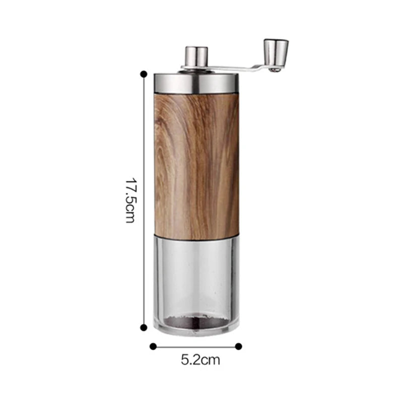 Portable Manual Coffee Grinder Espresso Machine Set Hand-cranked Bean Grinder Espresso Maker Suitable Home Travel