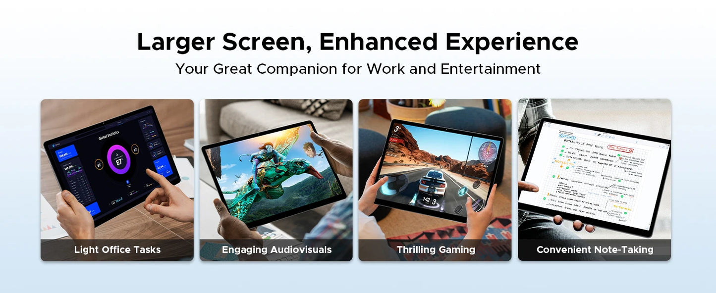 DOOGEE Tab E3 Max Gemini AI Quad-Lautsprecher - 14Zoll Display 256GBROM 13500mAh