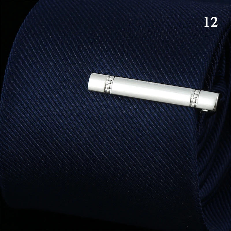 Neuer Fashion-Mens-Tie-Clips-Metal-Necktie-Daily-Business-Wedding-Ceremony-Tie-Clip-Pin-Mens-Fashion-Party-Jewelry-Accessories-Gif