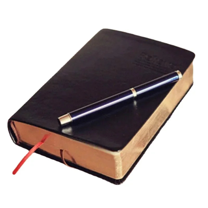 Choice Retro Notizbuch Ledercover - Dicke Blanko A5 Seiten