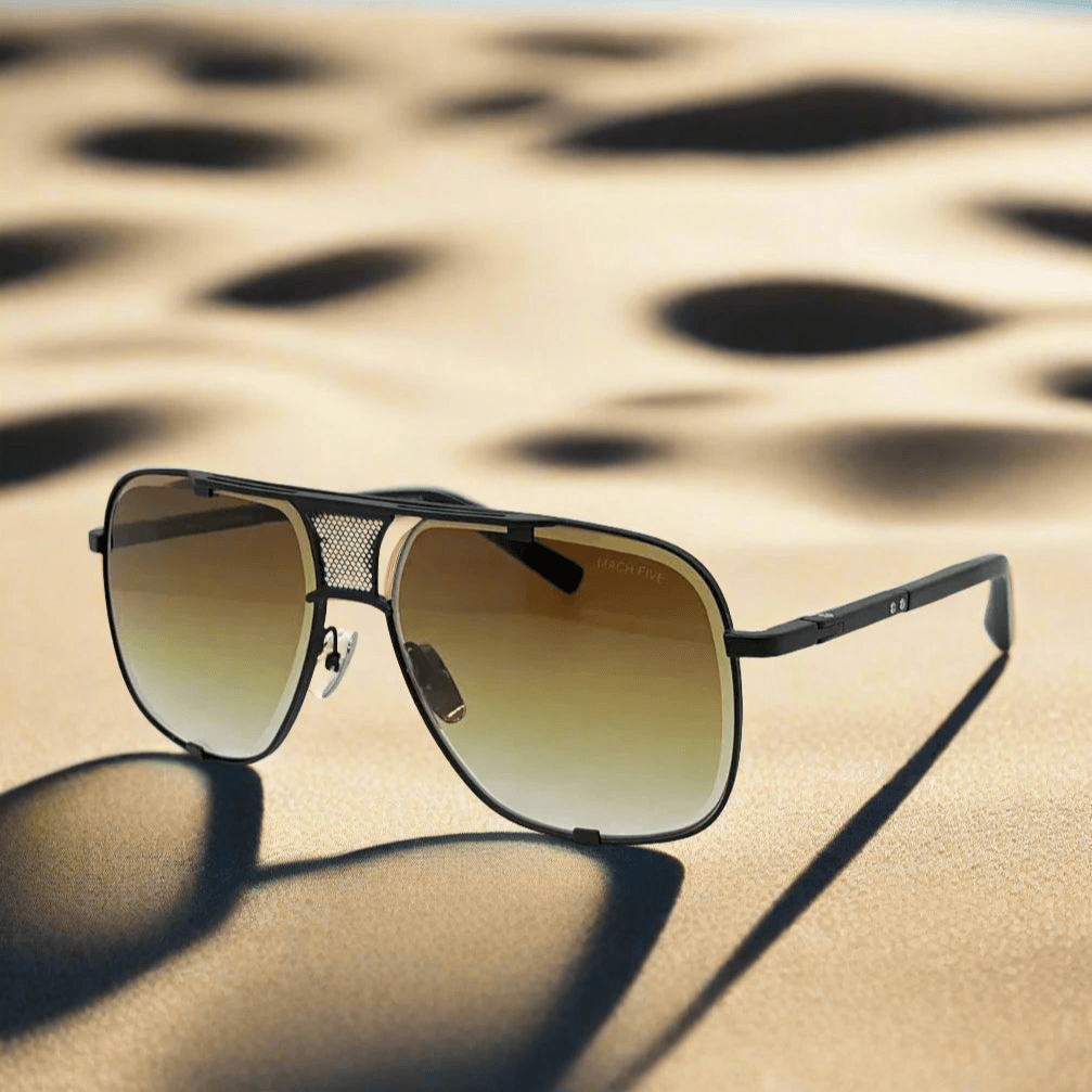 Mach five high quality titanium fashionable sunglasses