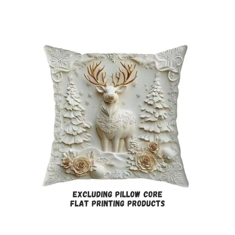 1pcs Christmas Decorative Pillow Covers ,Suitable for Christmas home decoration pillowcase, without pillow core.