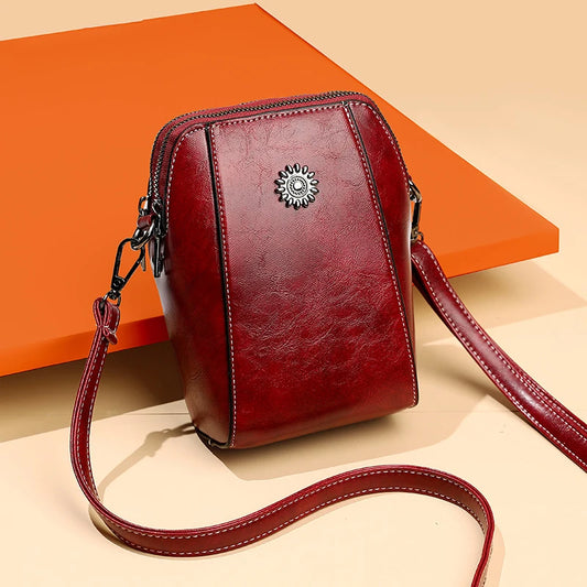 Modisch Vielseitig Handy Tasche 2025 - Neu Casual Schulter Crossbody Klein Tasche - Künstlerisch Retro Mini Tasche Frauen