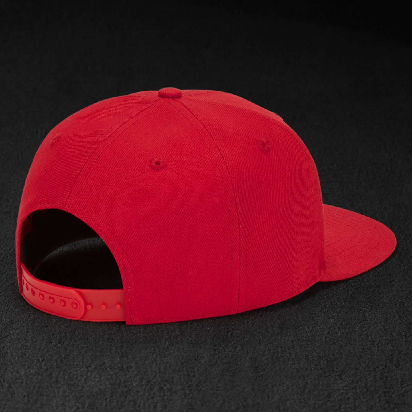 Snapback Cap - Red & Black