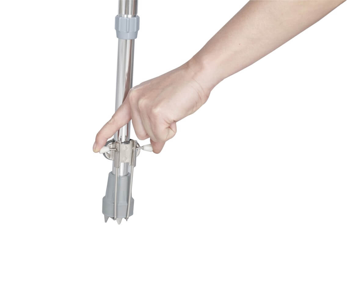 Crampon de gheață pentru bastoane și cârje – pliabil, oțel inoxidabil