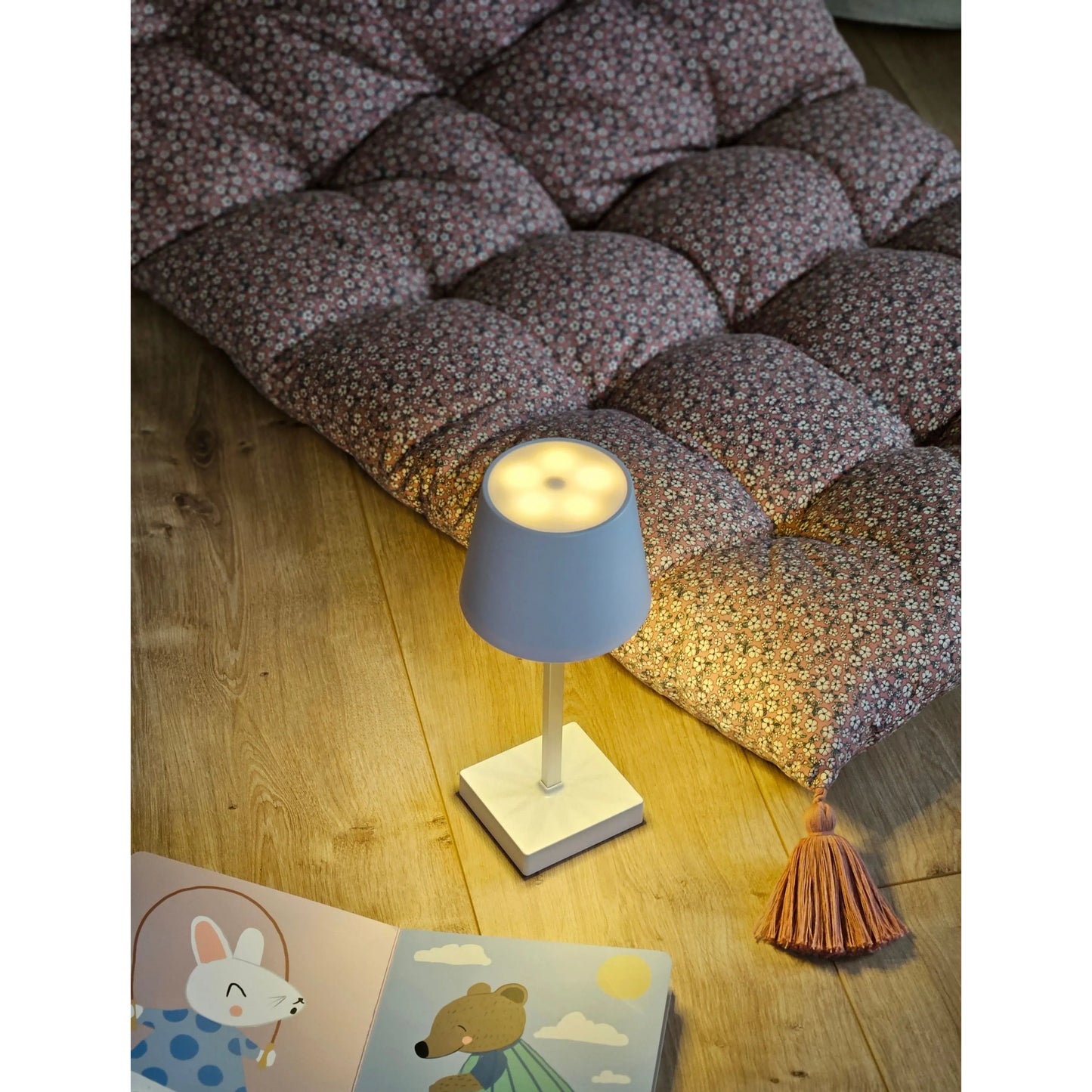 Lumina Tischleuchte Touch Dimmbare LED Kabellos - Kapazität 3xAAA, Größe 26 cm