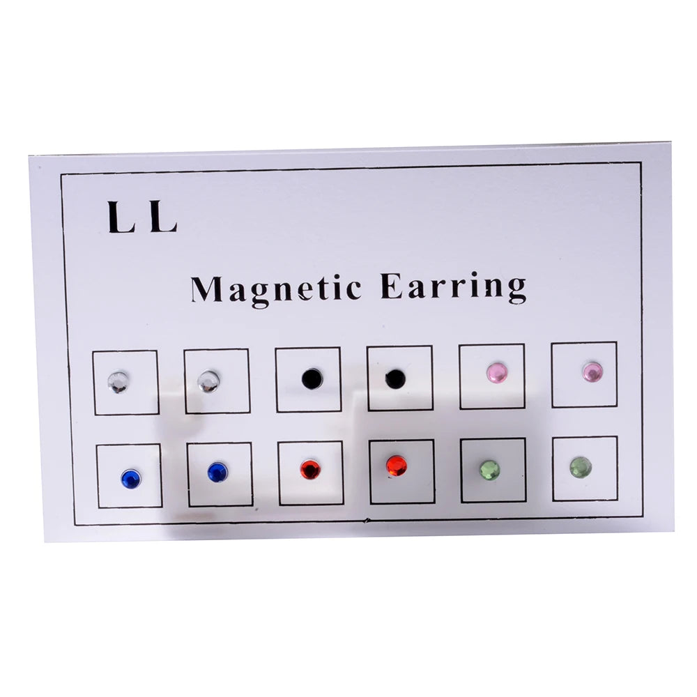 Luna 12er Set Magnetische Fake Piercings - Ohne Stechen