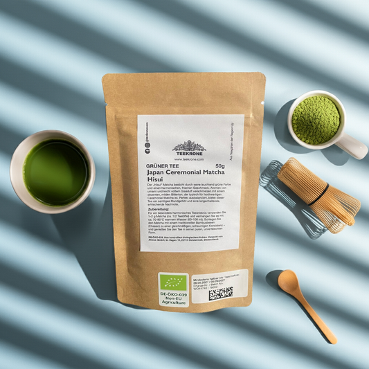 Coroana de ceai Matcha ceremonial Hisui - Capacitate 30 g, Dimensiuni 7x7x9 cm