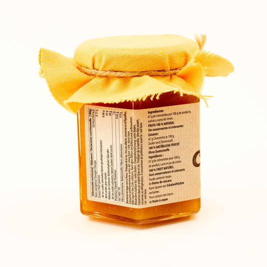 Dulceață de clementine Viva La Vida cu 67% conținut de fructe - borcan de 250 g, fără aditivi