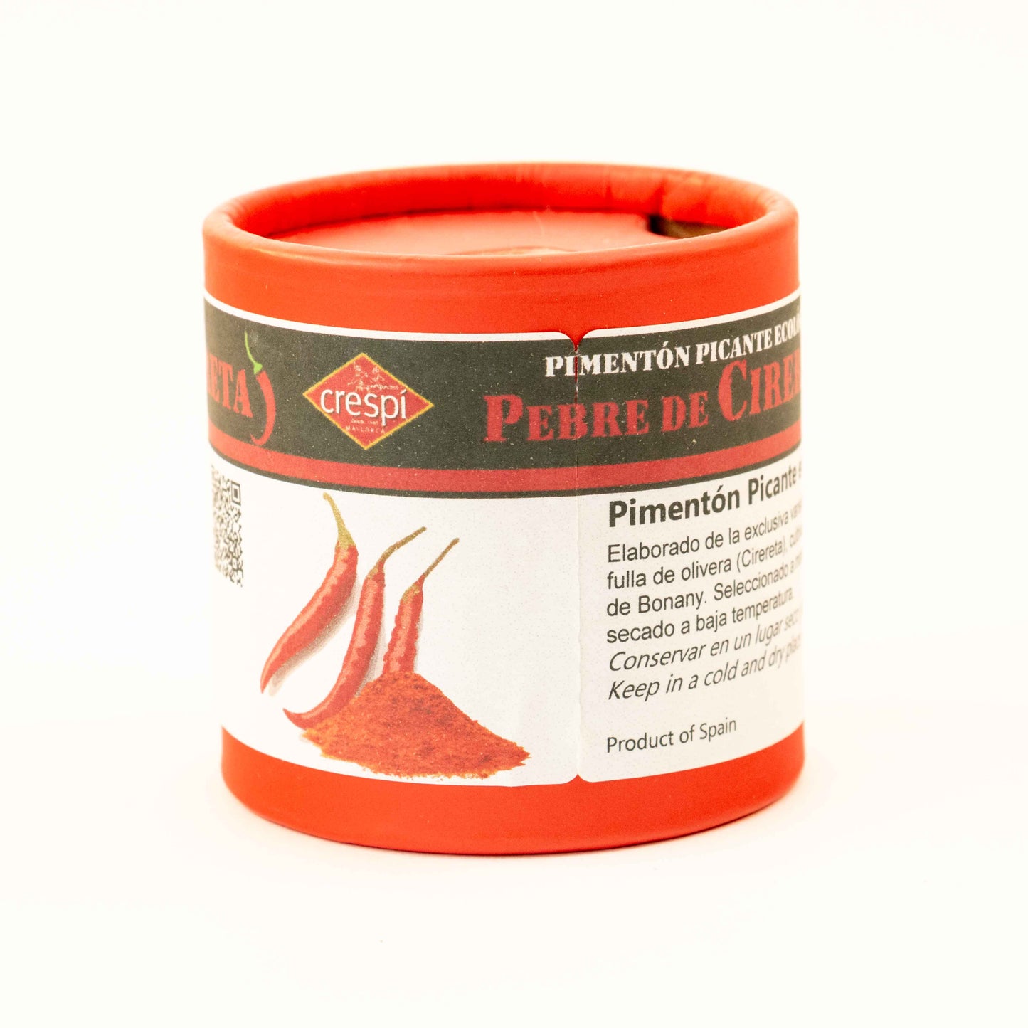 Cirereta Paprikagewürz Scharf Aromatisch - Inhalt 60 g, Schärfe Stufe 3, Fein Gemahlen