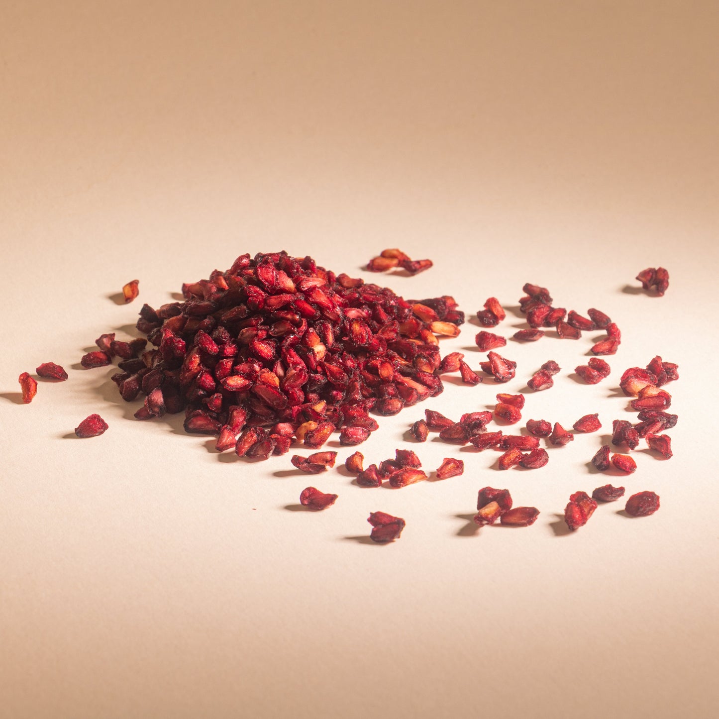 Semințe de rodie uscate VIVA LA VIDA, procesate ușor - pachet de 200 g, bogate în polifenoli, fără aditivi