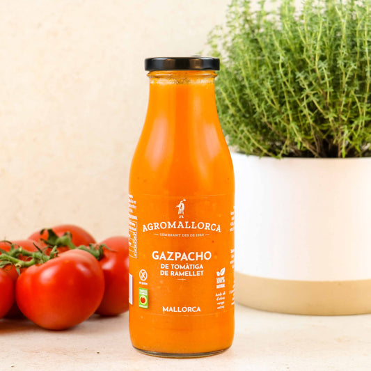 VIVA LA VIDA Gazpacho Fin Picant - Capacitate 1L Dimensiuni 6x6x18 cm