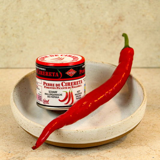 Cirereta Paprikagewürz Scharf Aromatisch - Inhalt 60 g, Schärfe Stufe 3, Fein Gemahlen