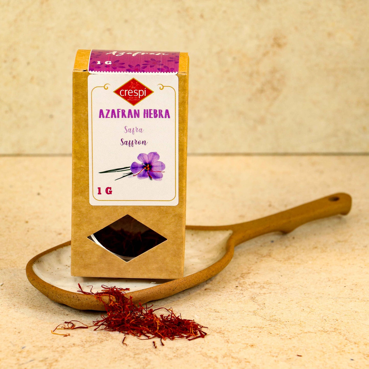 VIVA LA VIDA Șofran Autentic - Cantitate 1 g Origine Spania