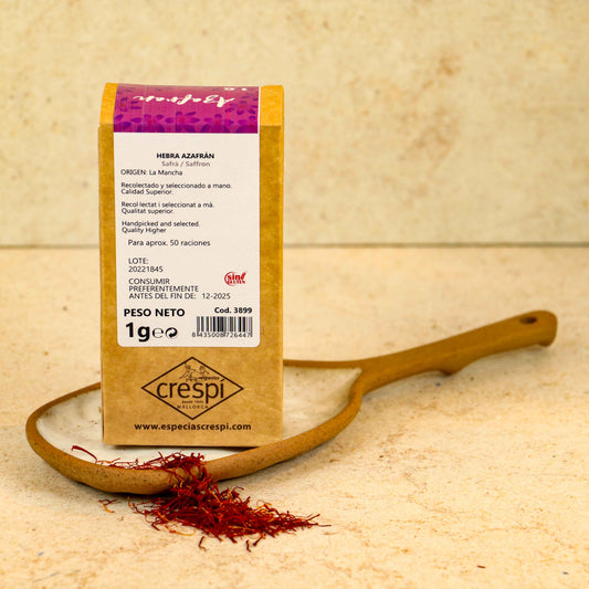 VIVA LA VIDA Șofran Autentic - Cantitate 1 g Origine Spania