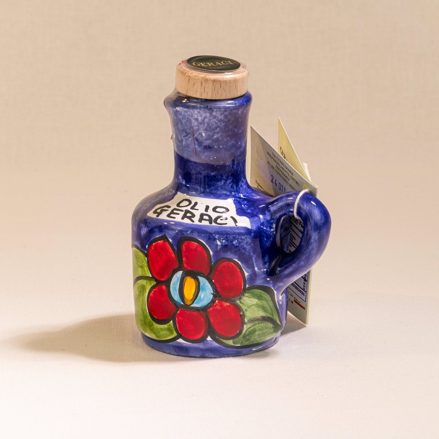 Geraci Agrumolio Orangen Olivenöl - Kapazität 250 ml, Größe 6x4 cm