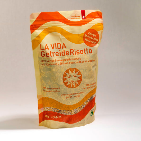 Risotto cu cereale Viva La Vida - Conținut 350 g, Timp de preparare aprox. 20 min, Amestec de cereale speciale